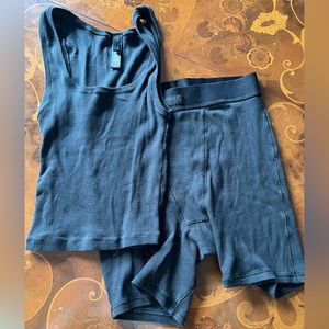 Skims rib cotton set